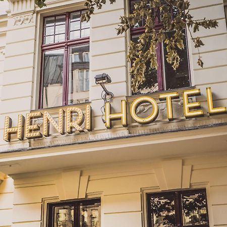 Henri Hotel Berlin Kurfürstendamm Buitenkant foto